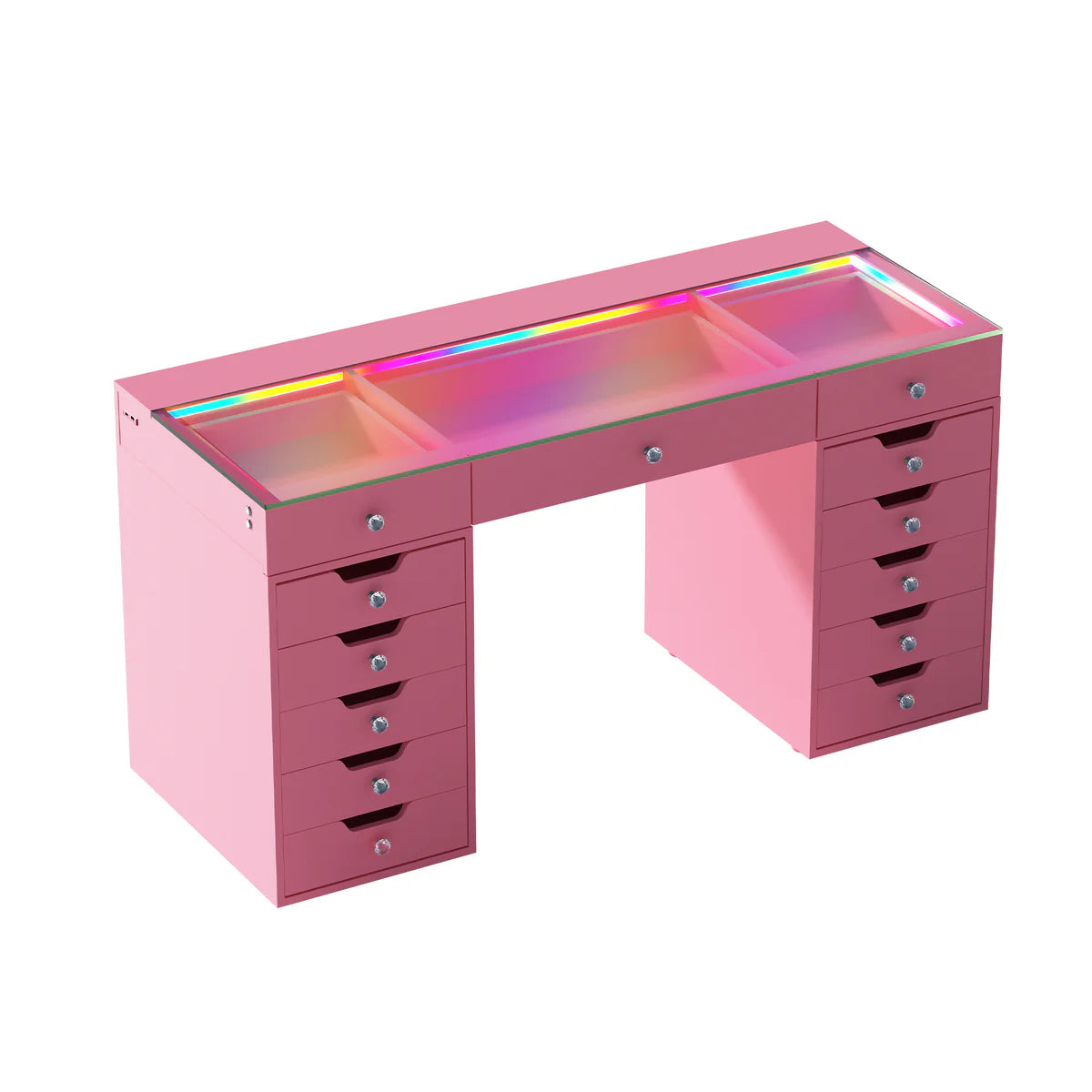LuxeGlow Pro Vanity Desk