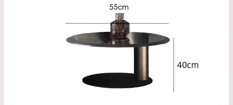 Luxe Orbit Dual Coffee Table Set