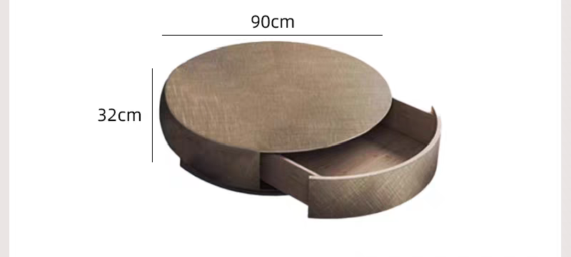 Luxe Orbit Dual Coffee Table Set