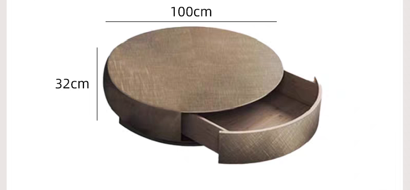 Luxe Orbit Dual Coffee Table Set