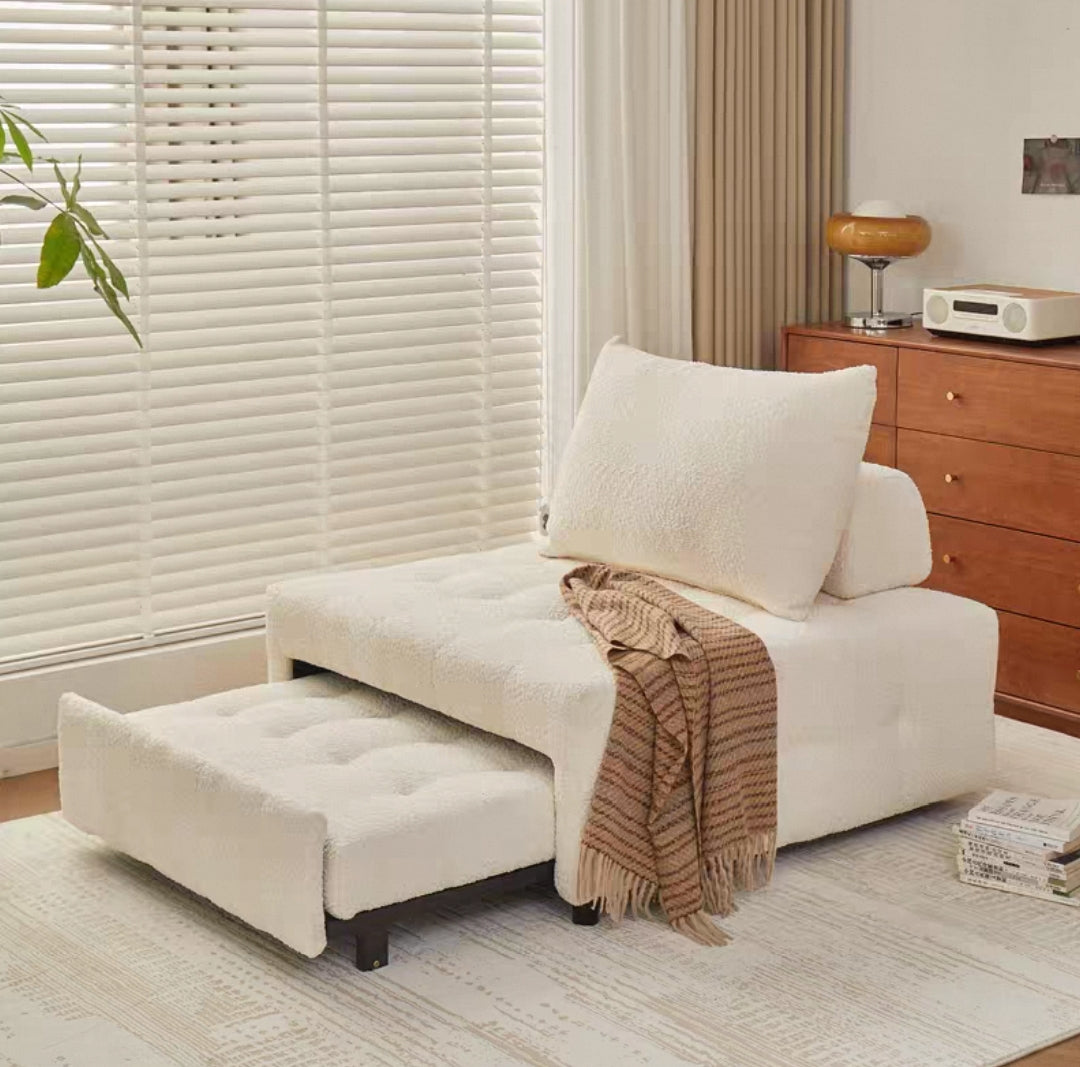 CloudNest Convertible Lounge Sofa Bed
