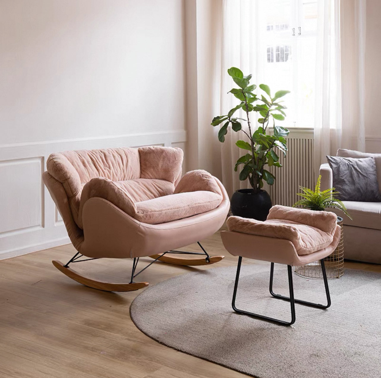 CloudRock Luxe Rocking Chair Set