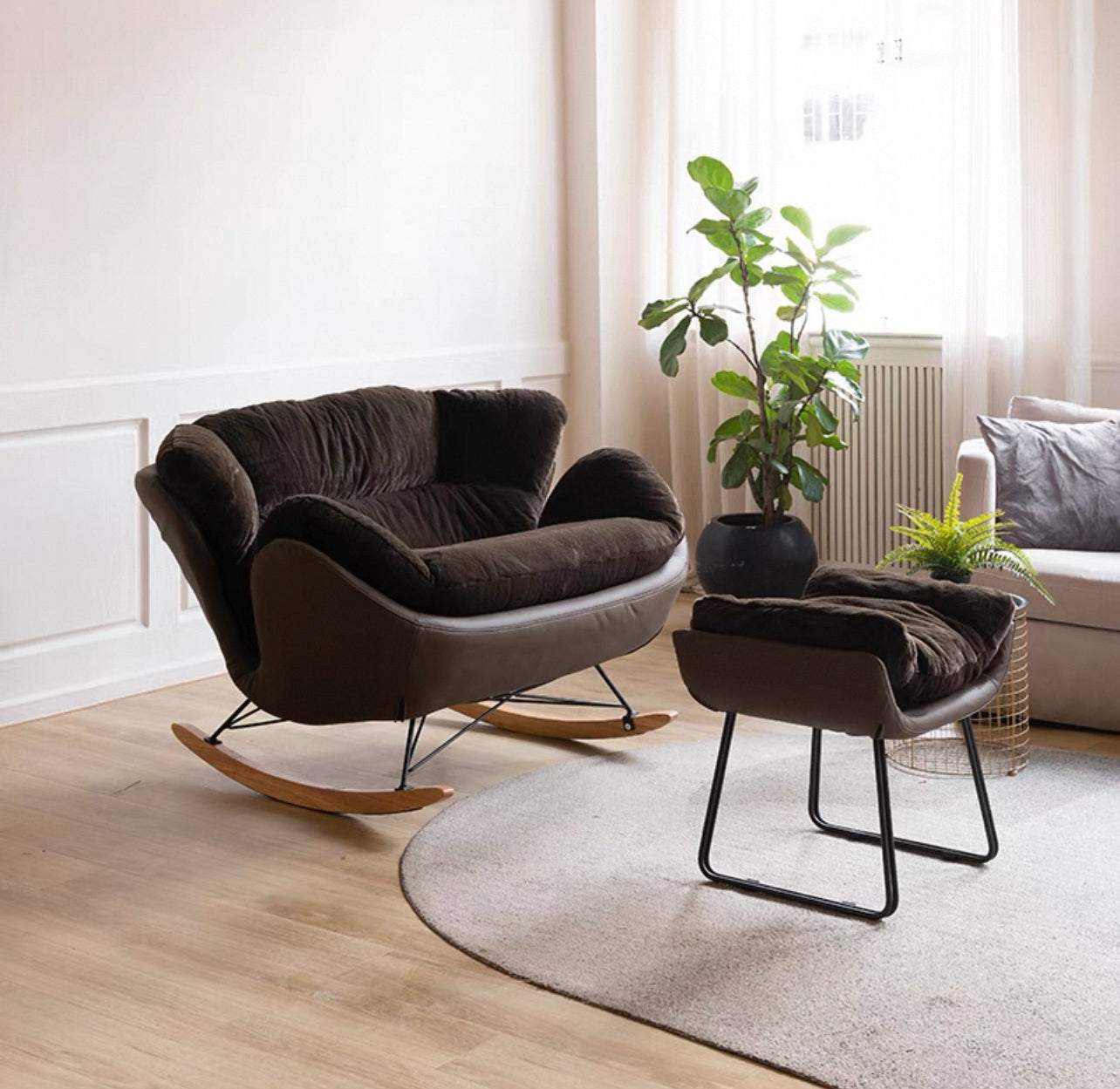 CloudRock Luxe Rocking Chair Set