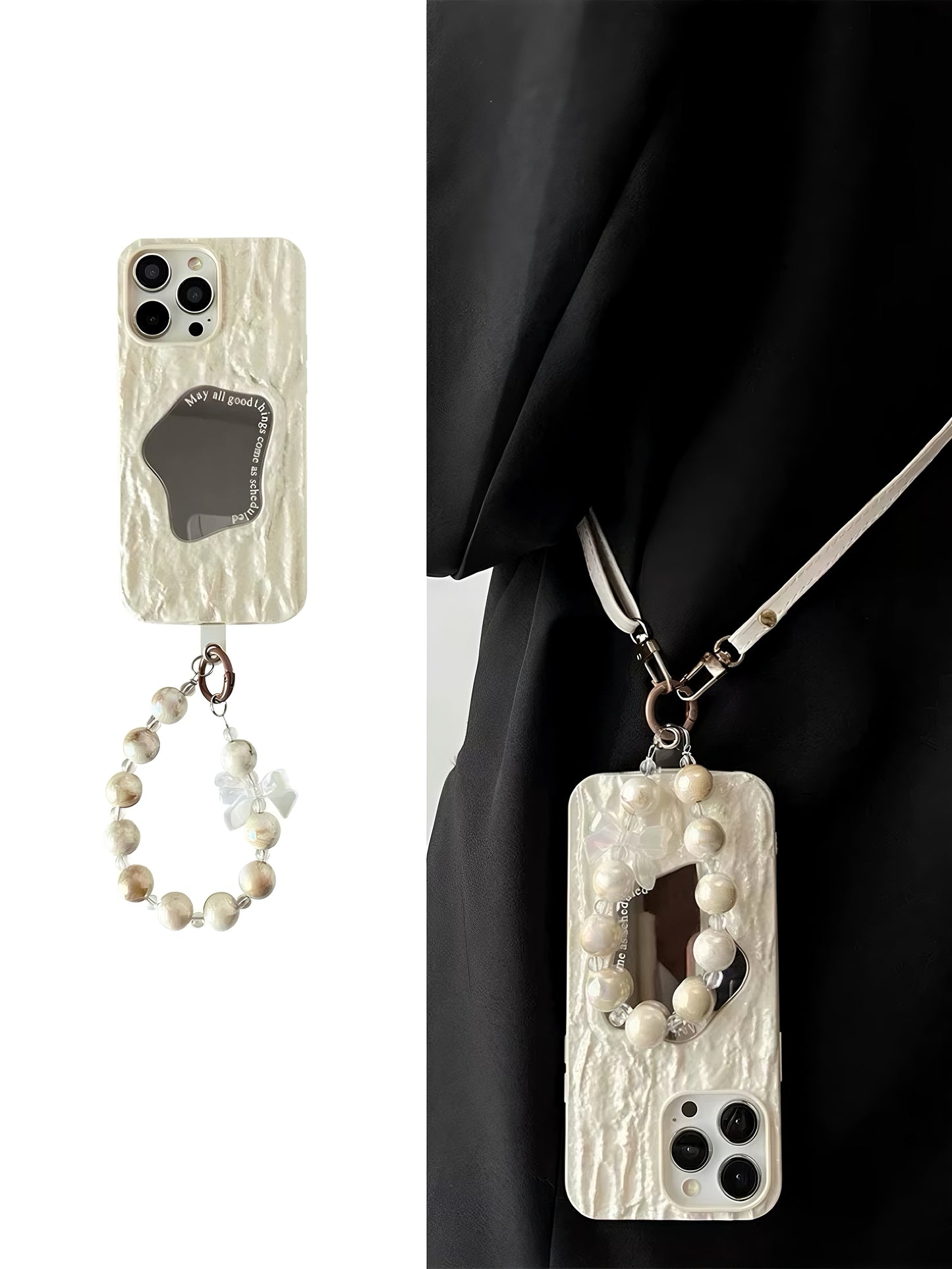 Luxury Textured Mirror Phone Case