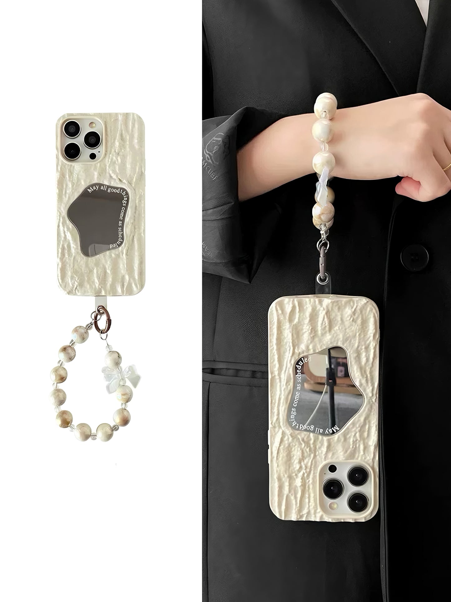 Luxury Textured Mirror Phone Case