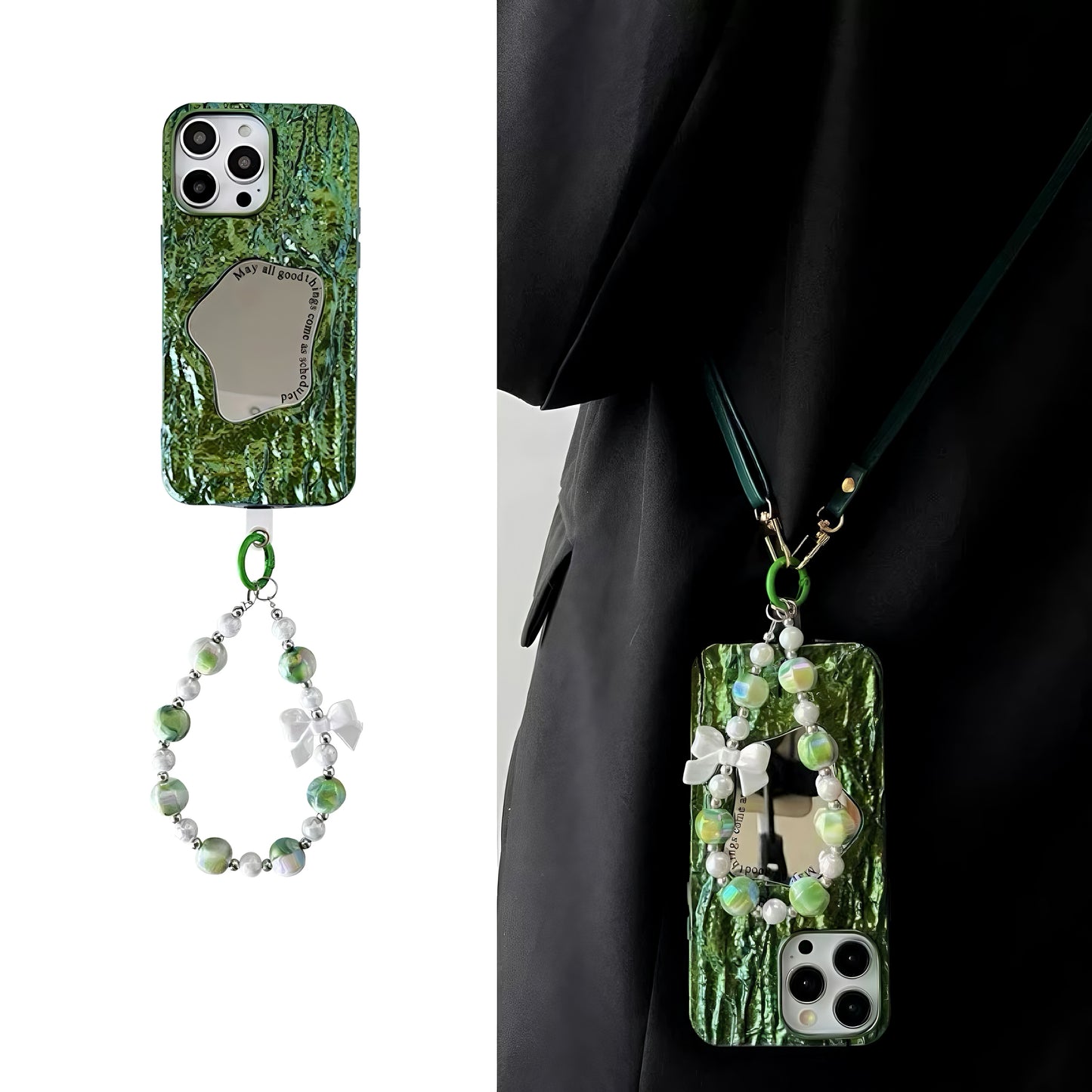 Luxury Textured Mirror Phone Case
