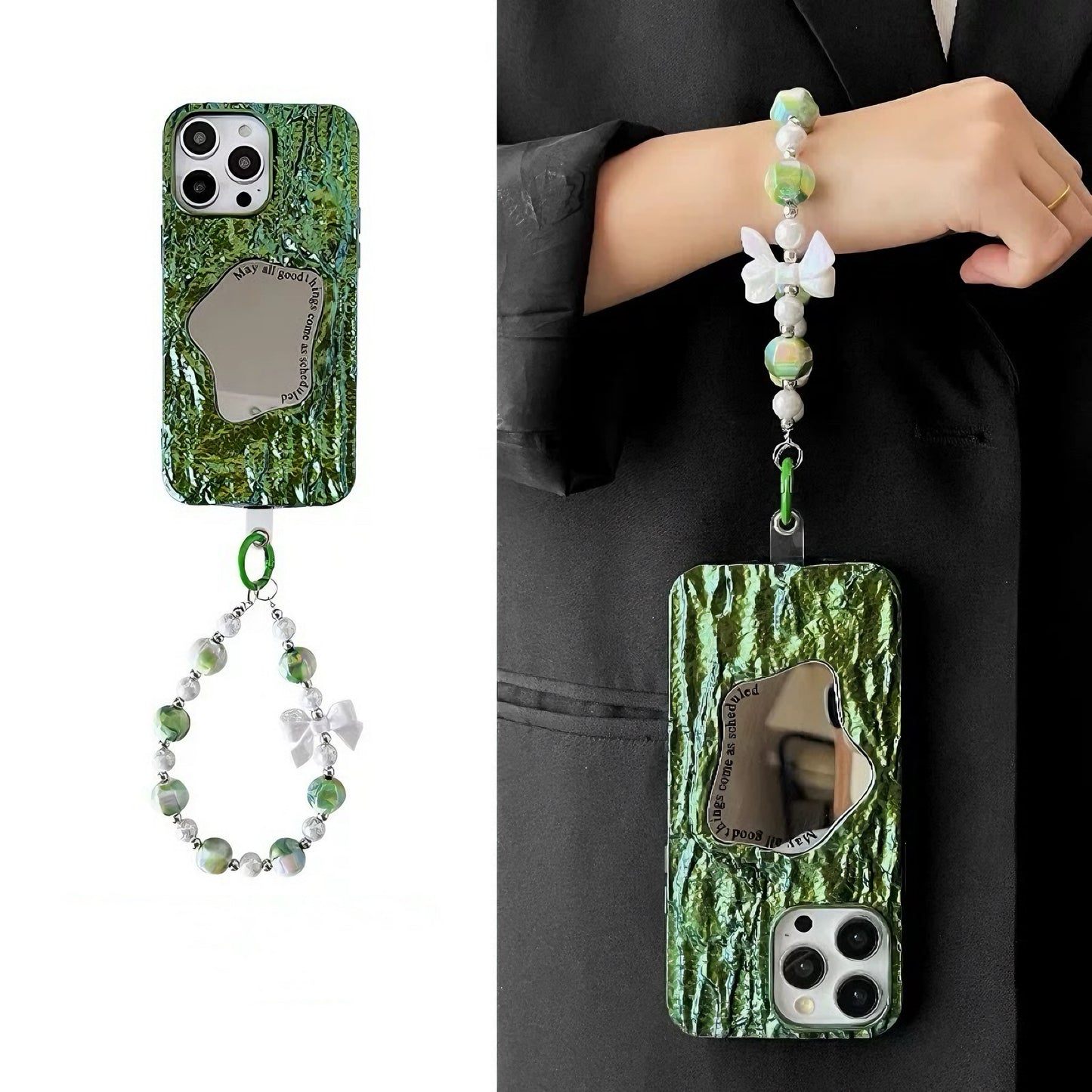 Luxury Textured Mirror Phone Case