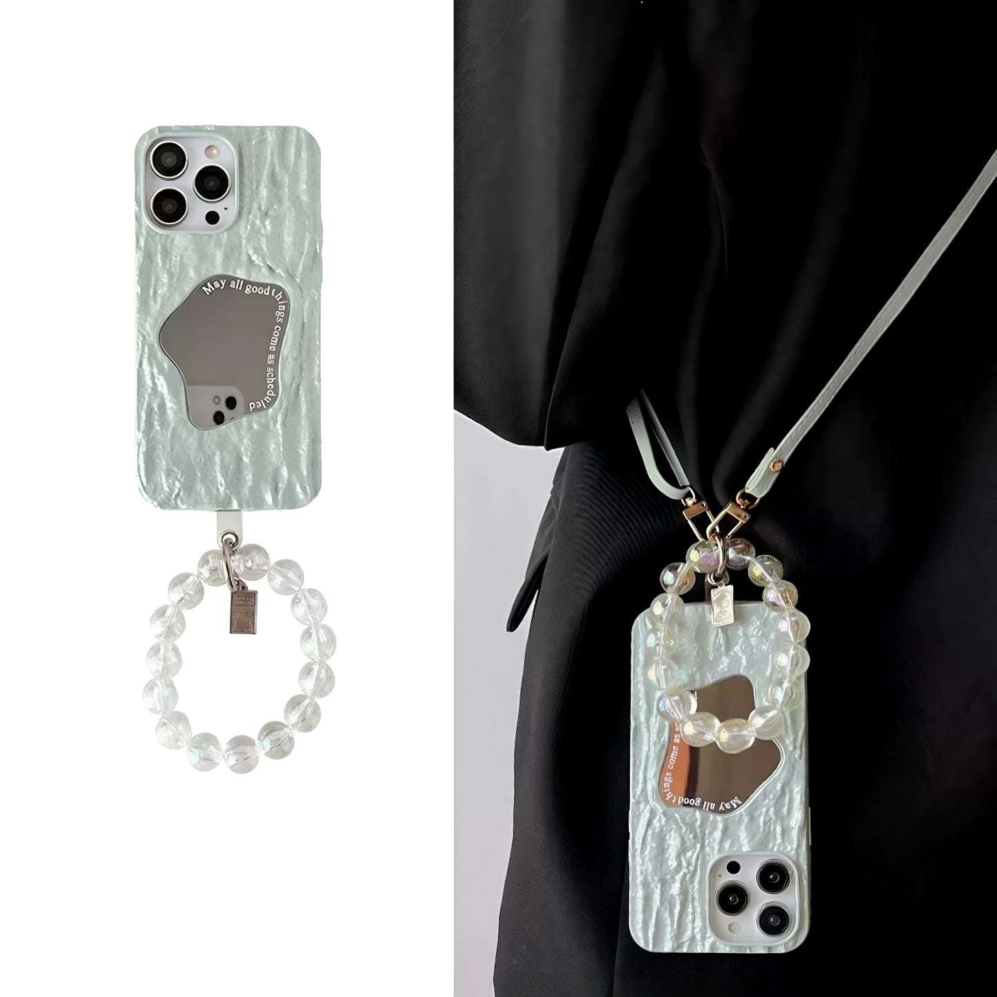 Luxury Textured Mirror Phone Case