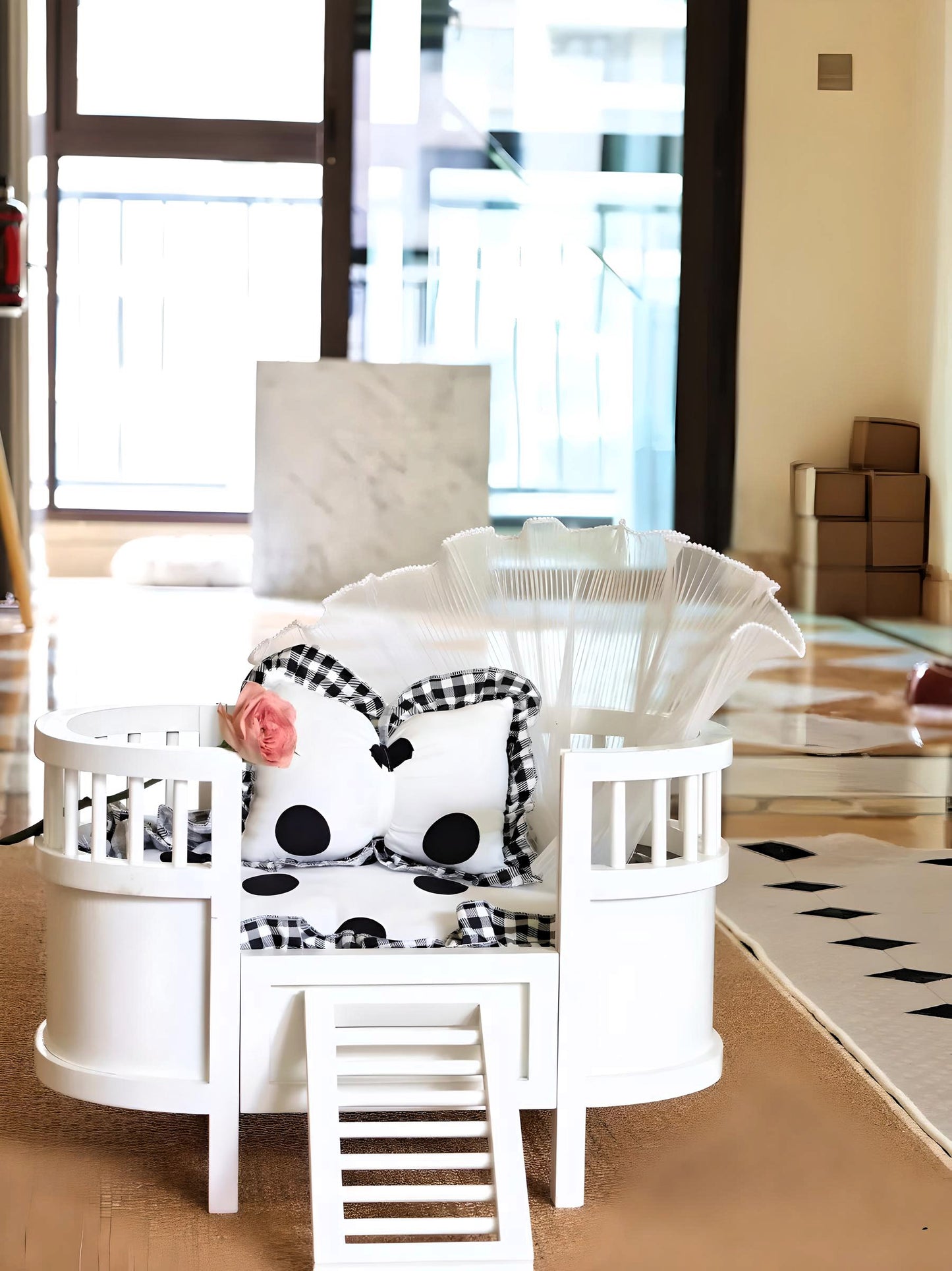 Cloud Nine Cat Haven
Luxury Cat Bed | Elegant Cat Furniture | Modern Pet Decor