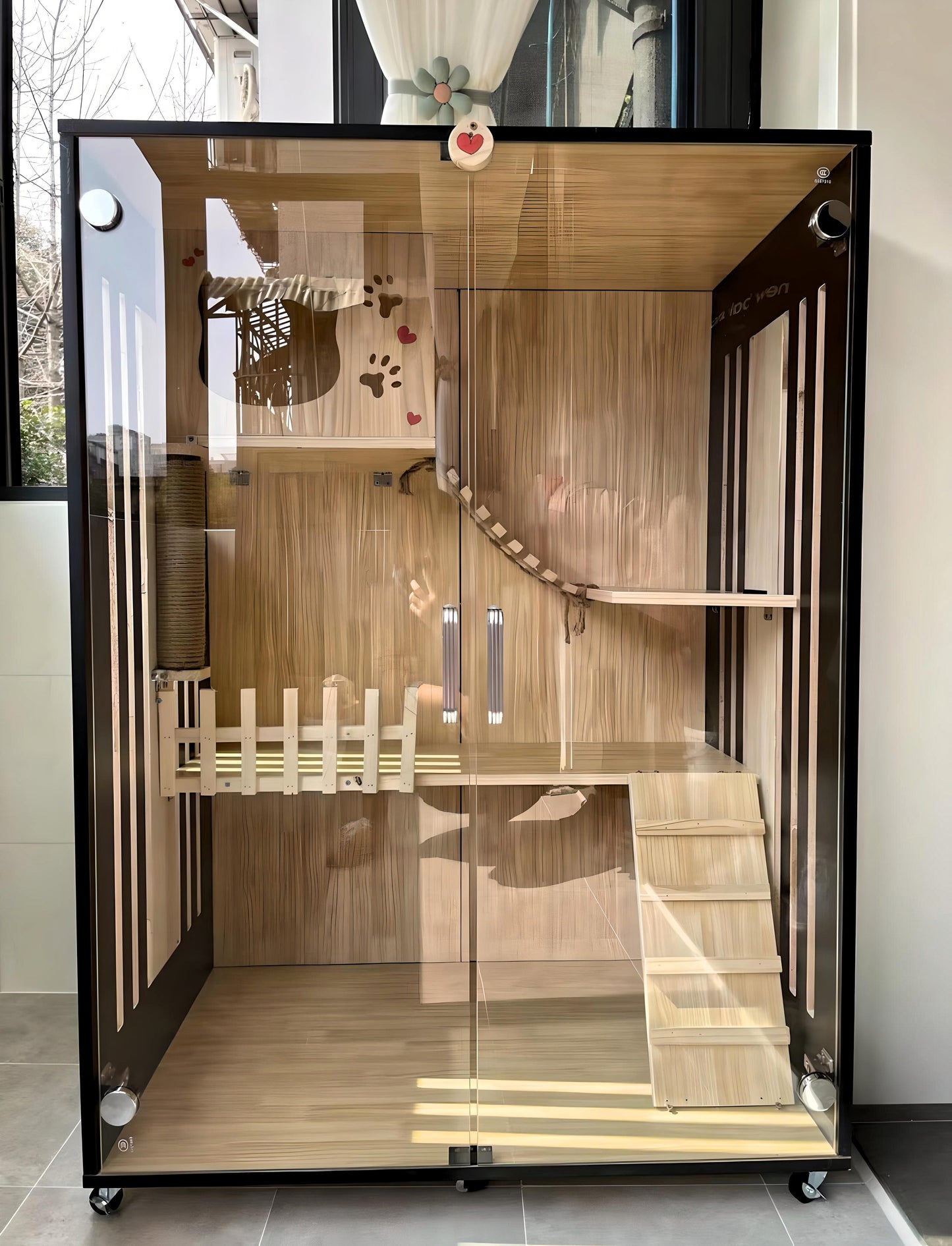 Purrfect Palace – Luxury Cat Enclosure & Modern Pet Condo