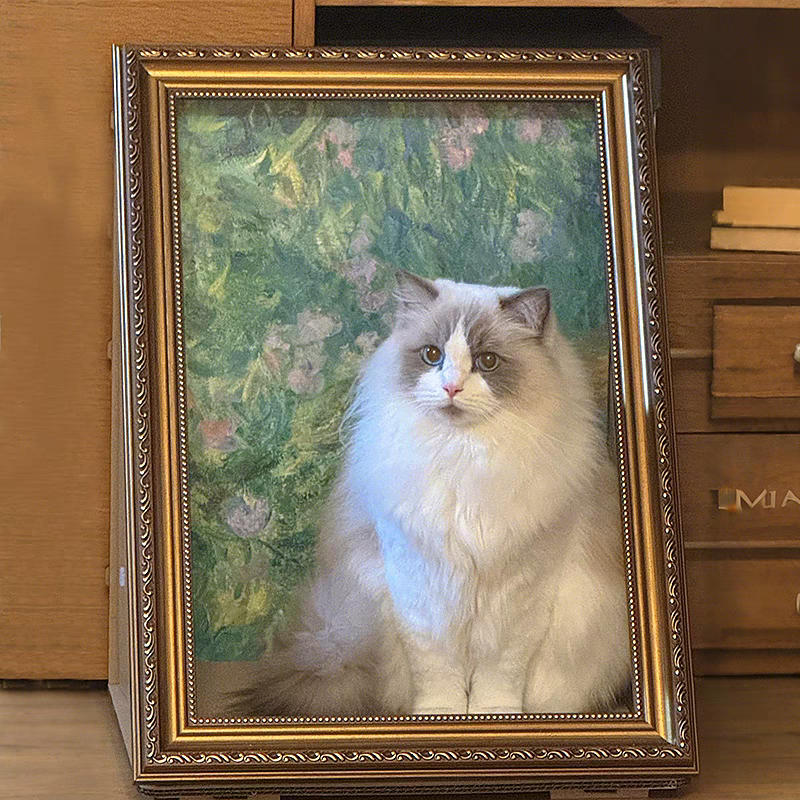 Pawtrait Gallery – Framed Cat Hideaway Art Series