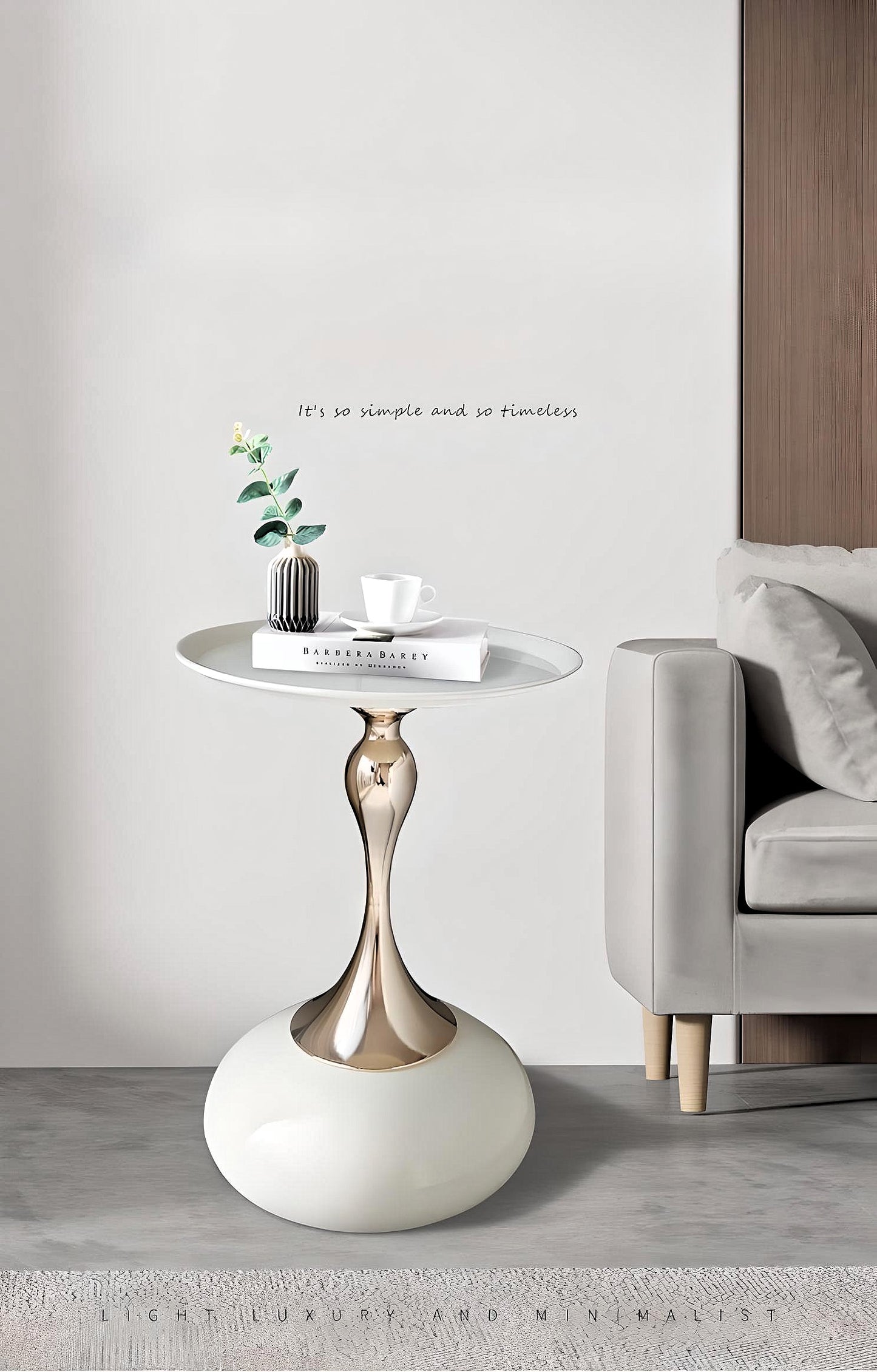 Luxe Droplet Side Table