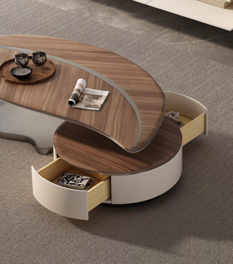 Serenity Curve Coffee Table Set