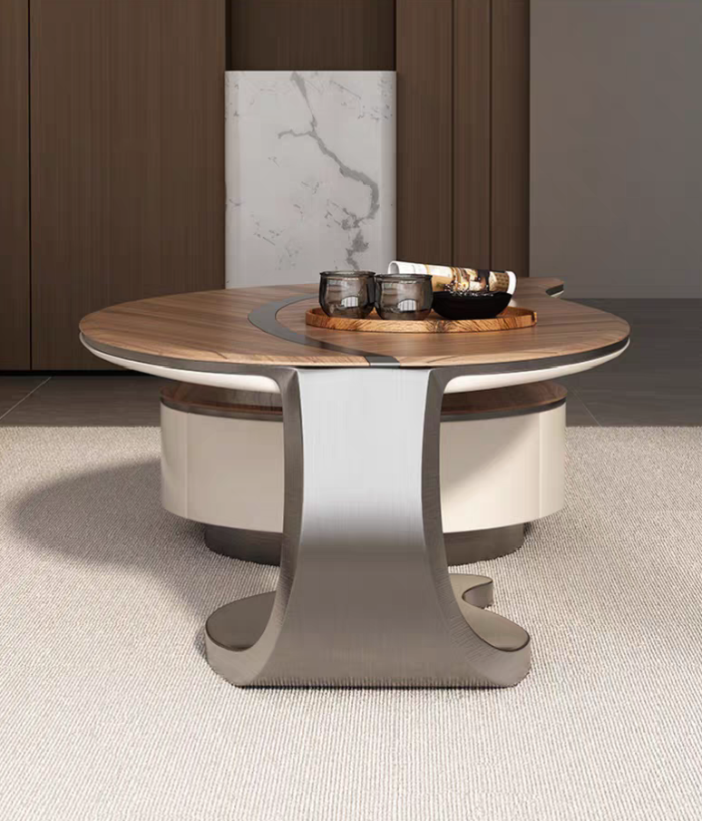 Serenity Curve Coffee Table Set