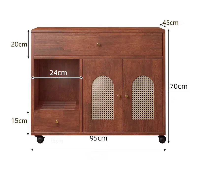 PurrNook Luxe Multi-Function Cat Cabinet & Litter Box Enclosure