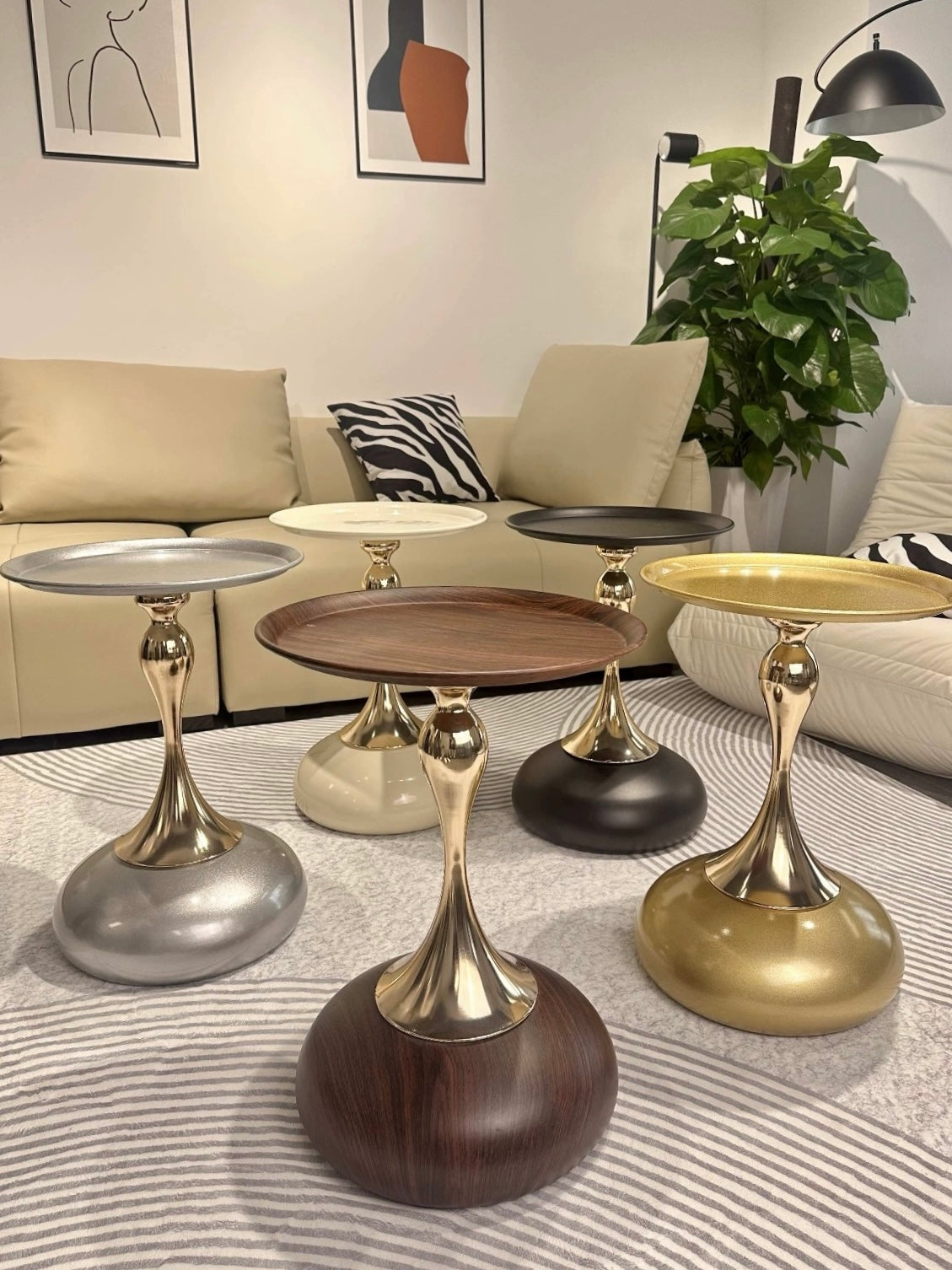 Luxe Droplet Side Table