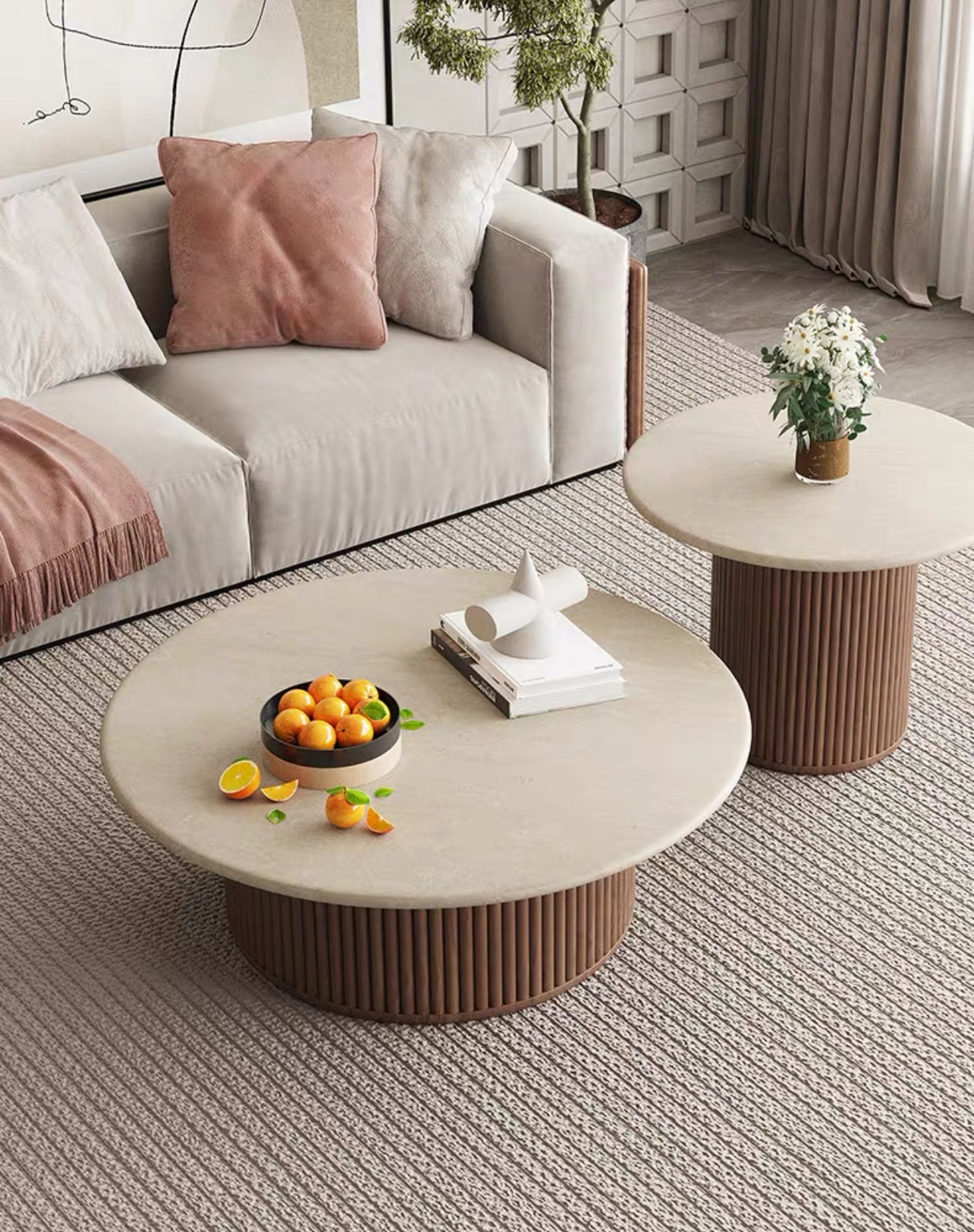 Tranquil Harmony Coffee Table Set