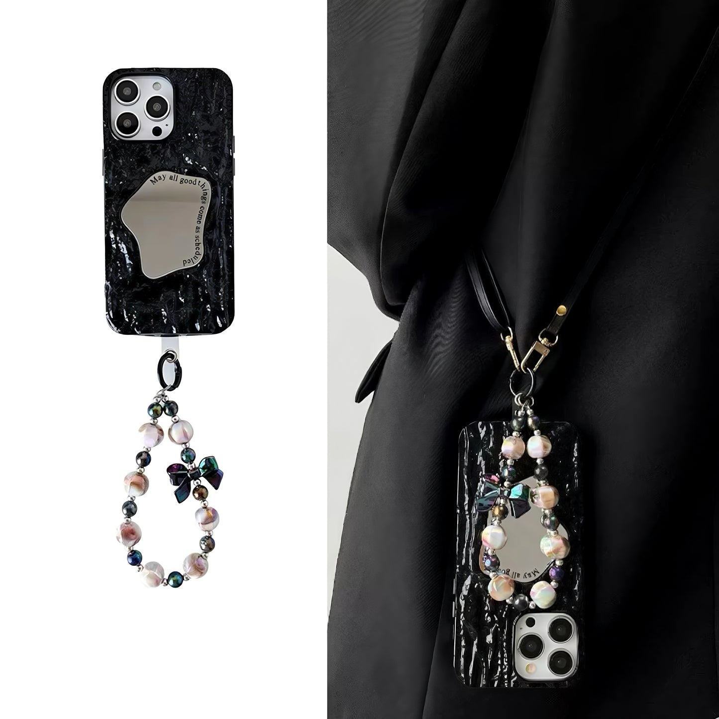 Luxury Textured Mirror Phone Case