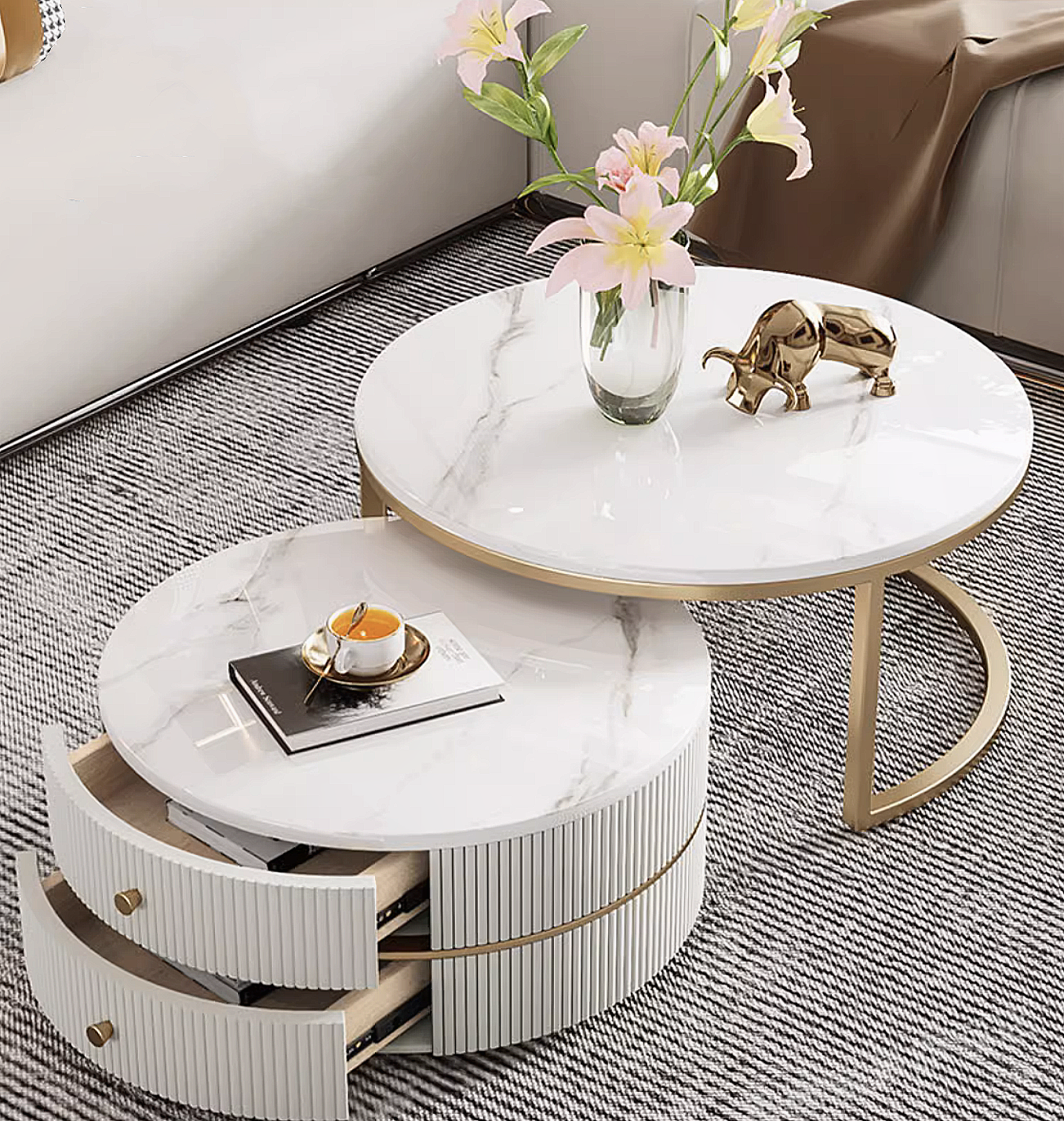 Serenity Swivel Coffee Table