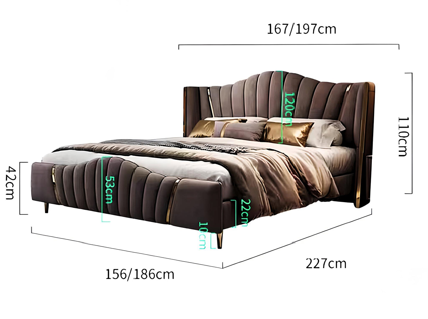 Regal Repose Luxury Bed