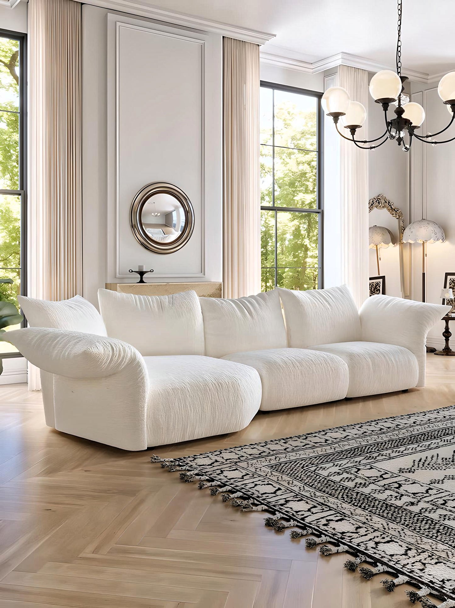 Cozy Elegance Sectional Sofa