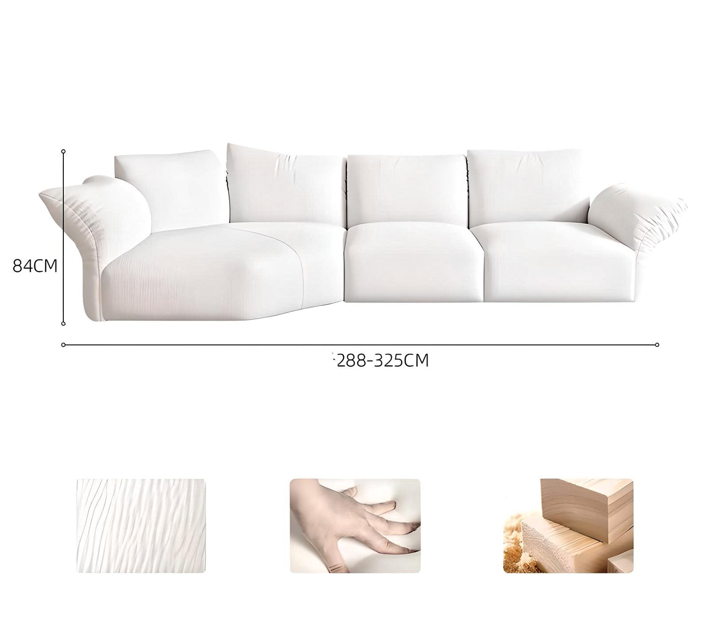 Cozy Elegance Sectional Sofa