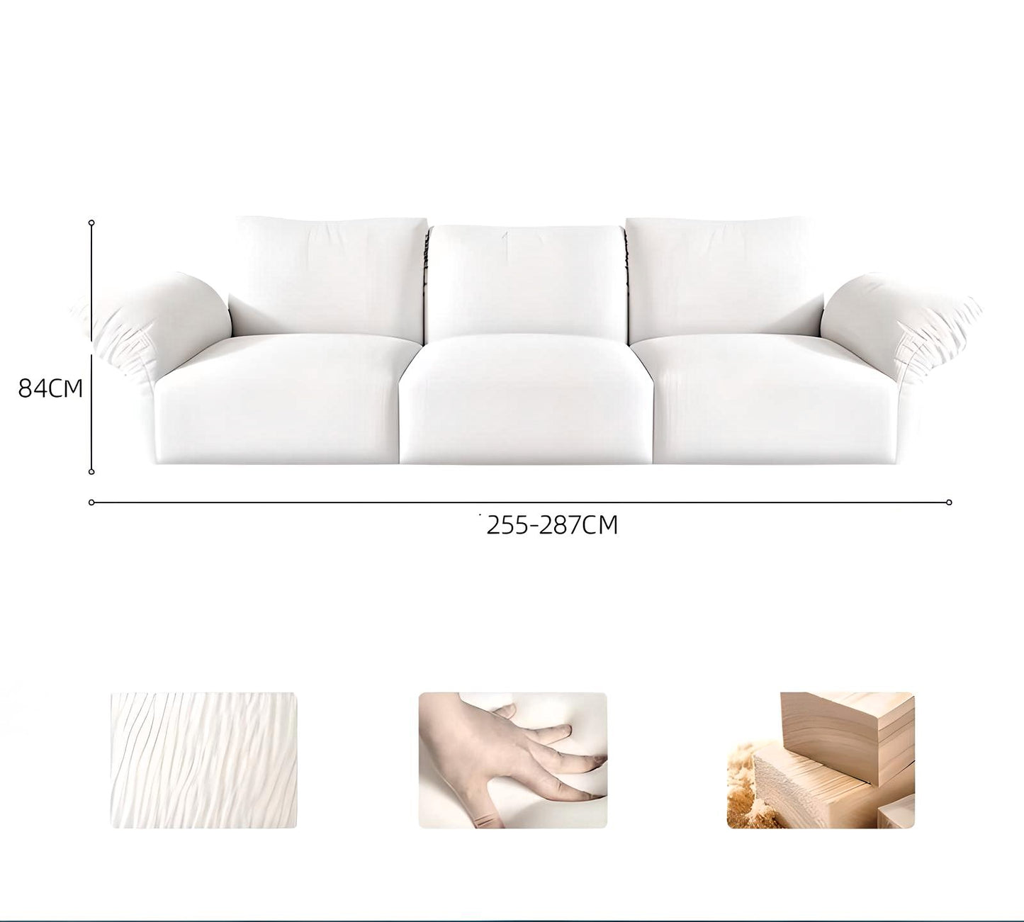 Cozy Elegance Sectional Sofa