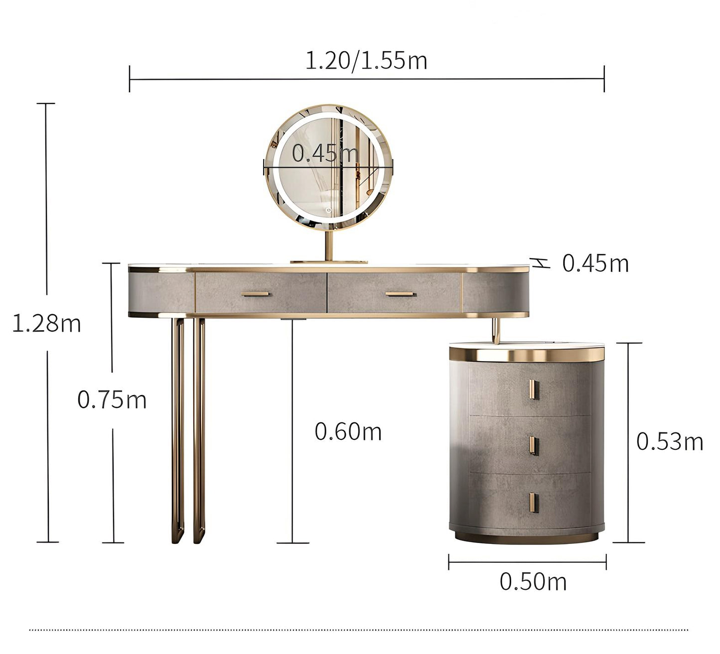 Eleganza Vanity Suite