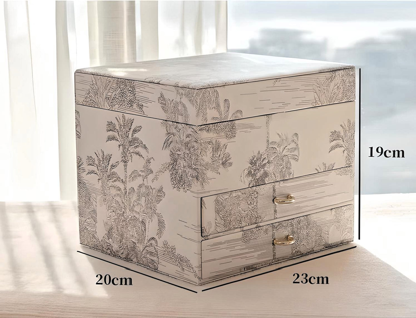 Elegance Floral Jewelry Organizer