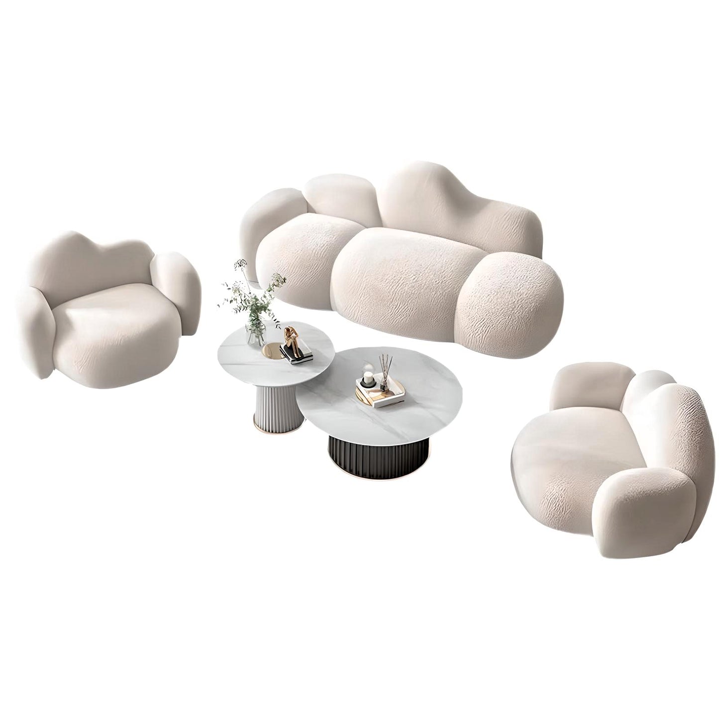 CloudCurve Lounge Set