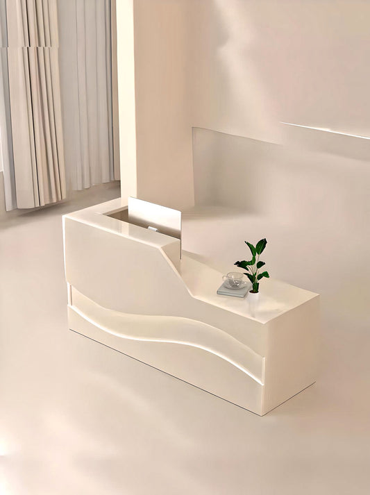 SleekCurve Reception Desk