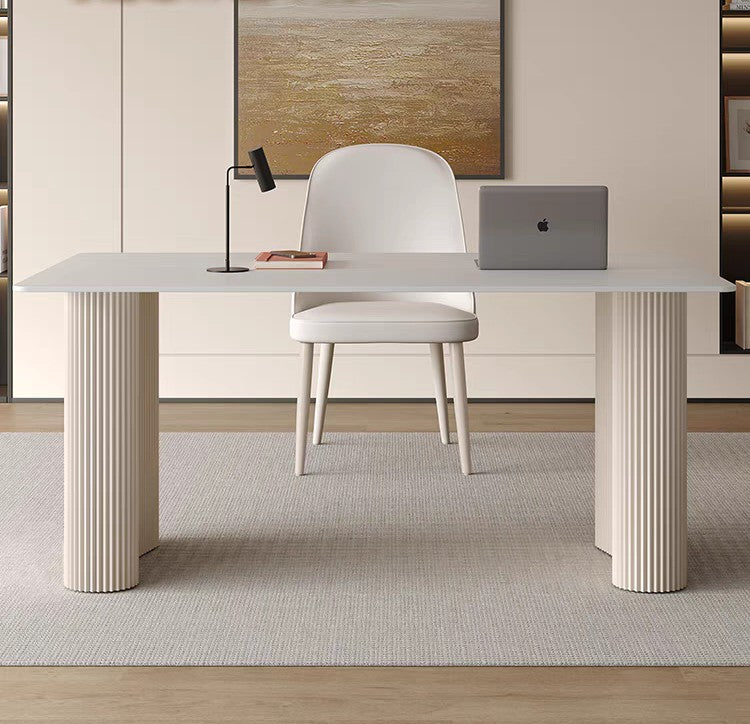 Columnar Elegance Desk