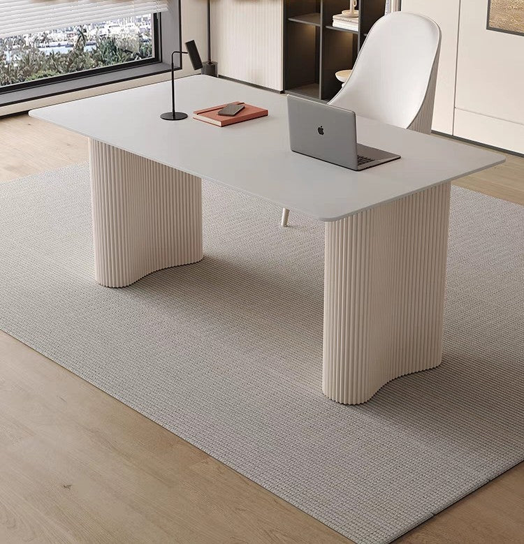 Columnar Elegance Desk