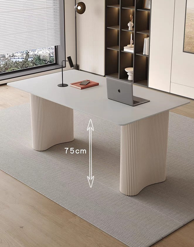 Columnar Elegance Desk