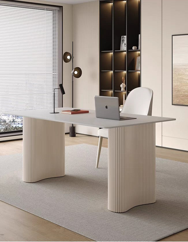 Columnar Elegance Desk