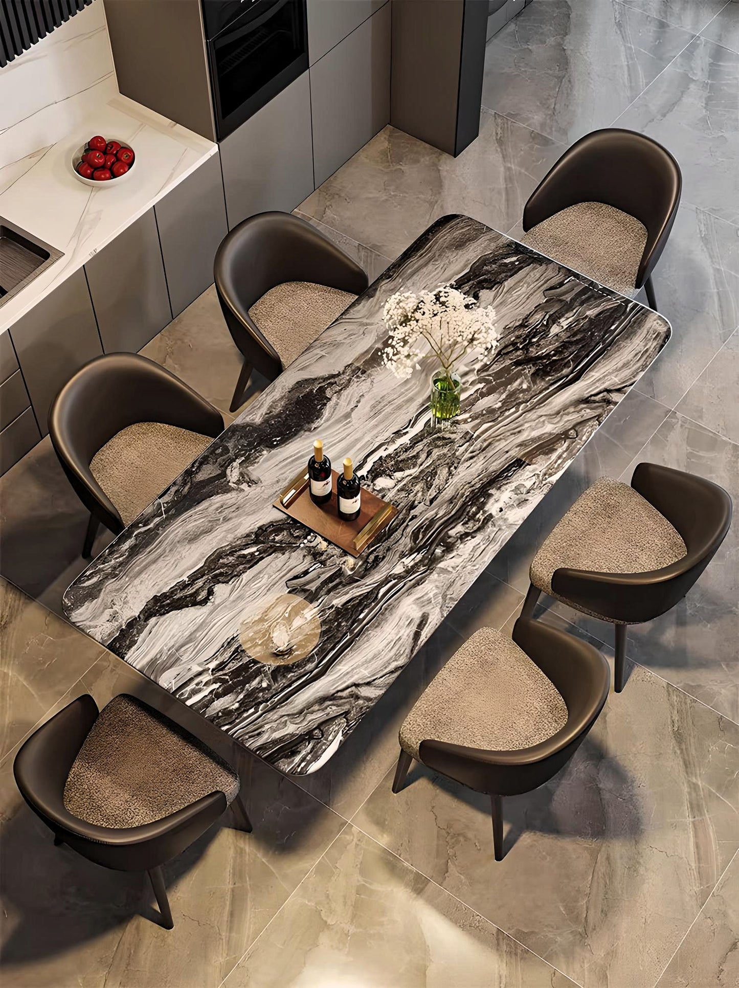 Marquina Elegance Dining Table