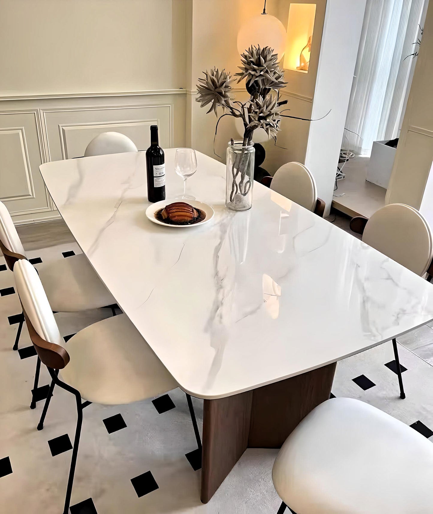 Eleganza Marble Dining Collection