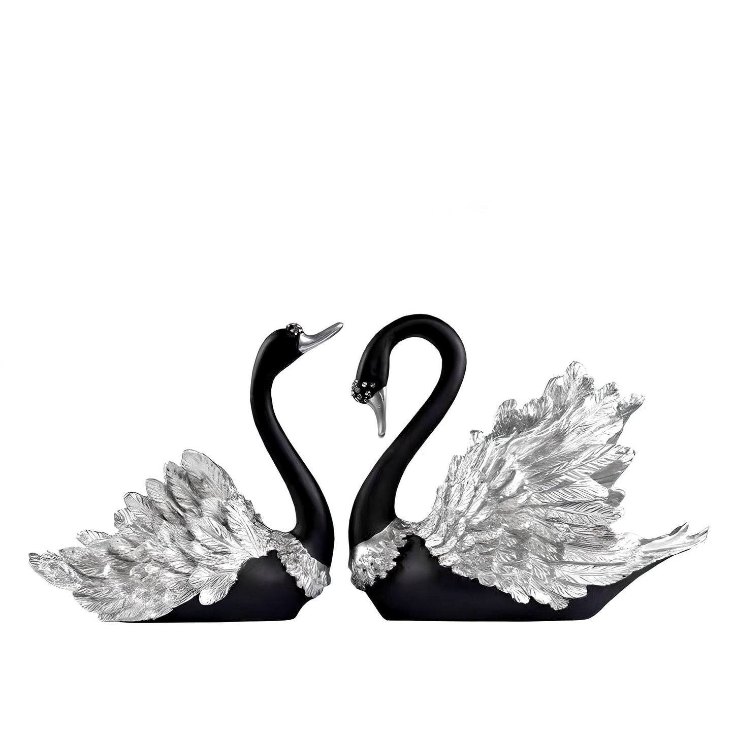 Eternal Embrace Swan Pair Sculpture