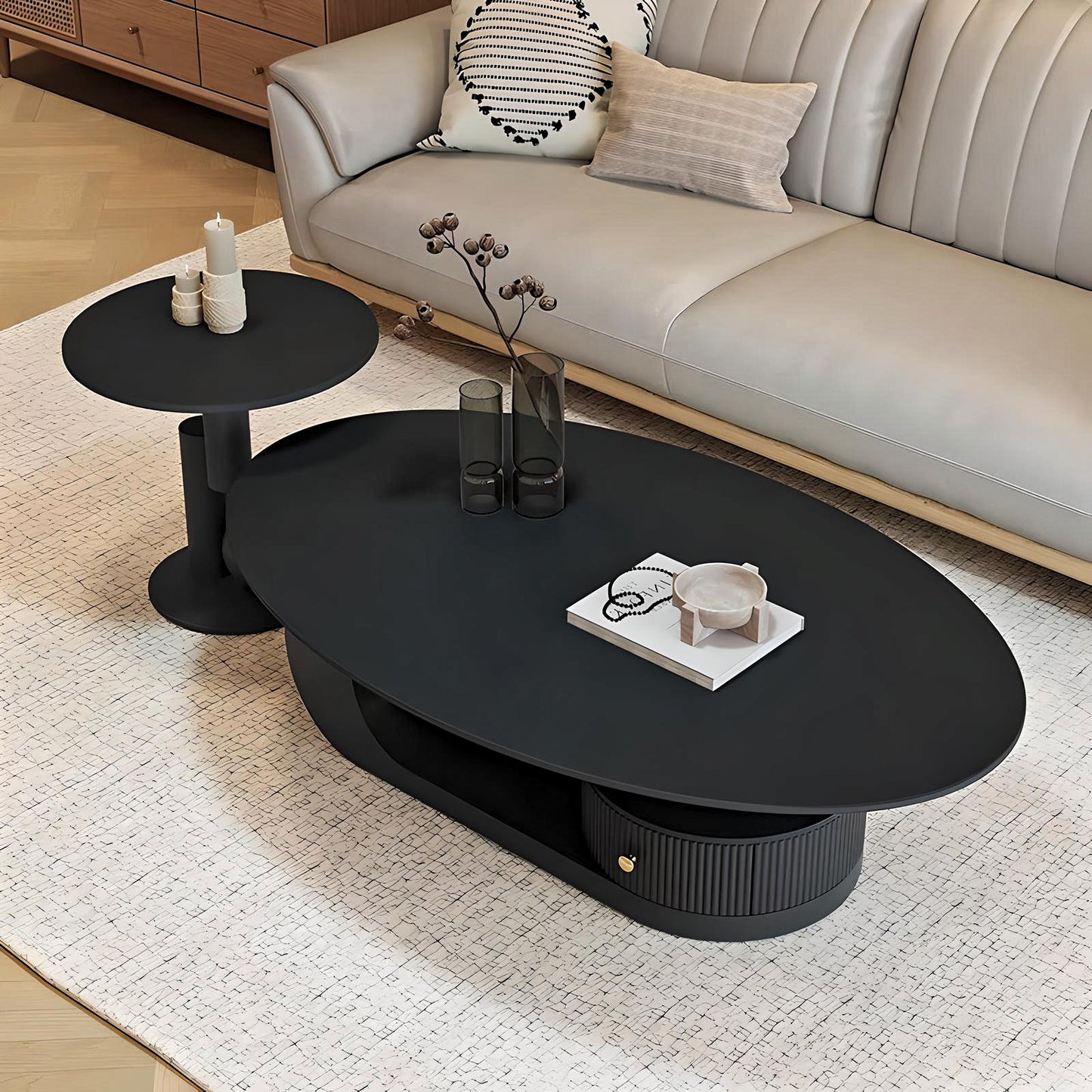 Noir Harmony Coffee Table Set