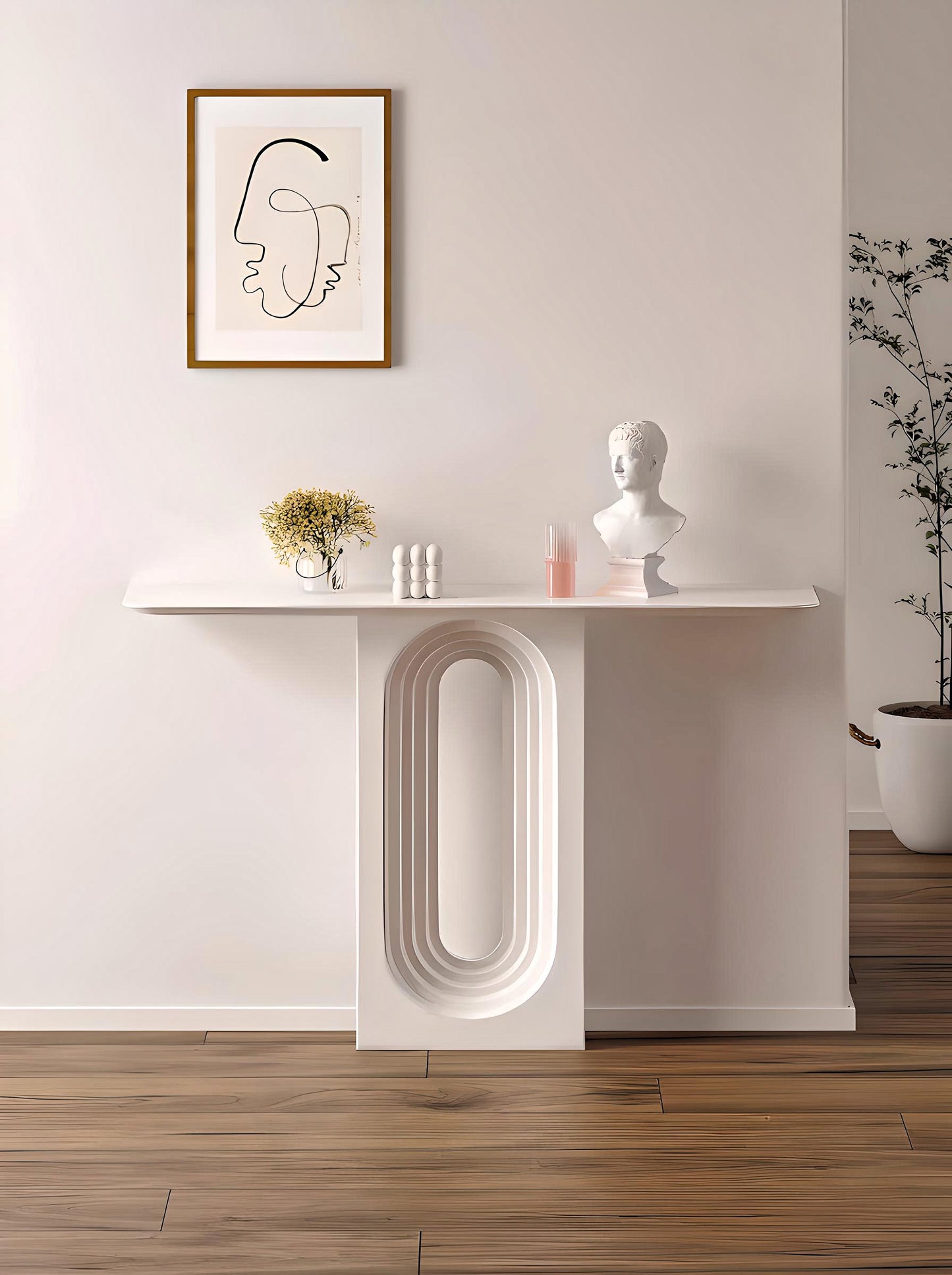 Modern Arch Console Table