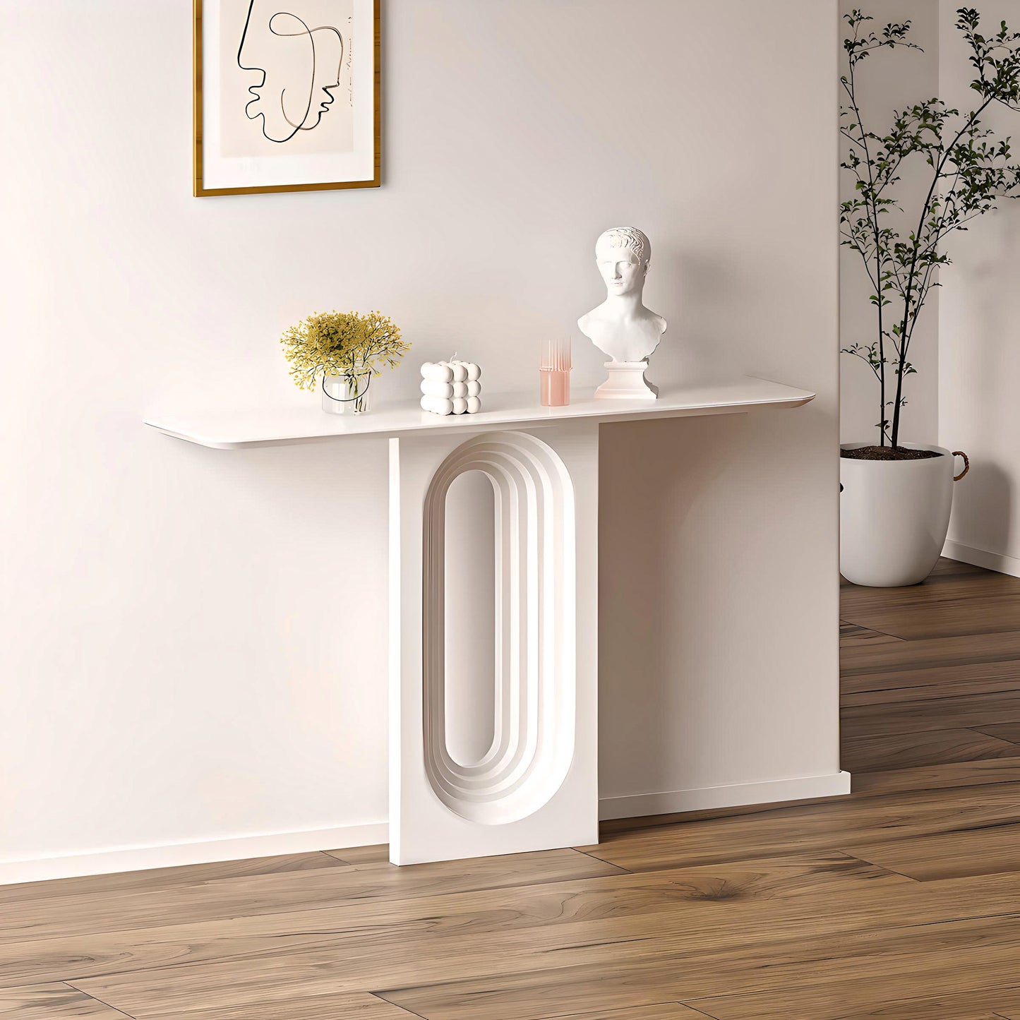 Modern Arch Console Table