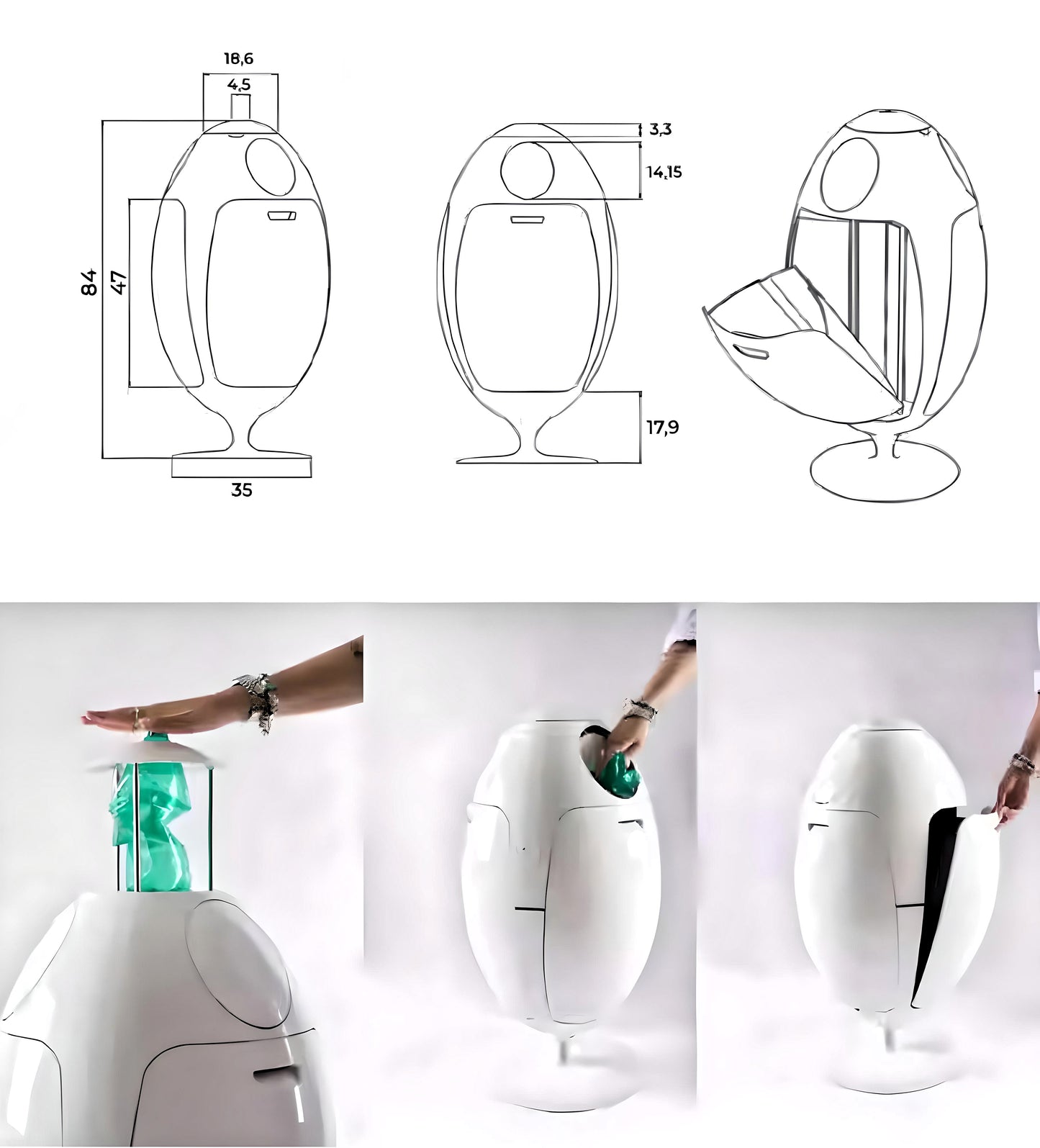 Cosmo Capsule Storage Unit