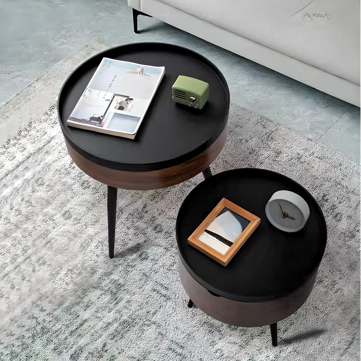 Nova Duo Storage Side Tables