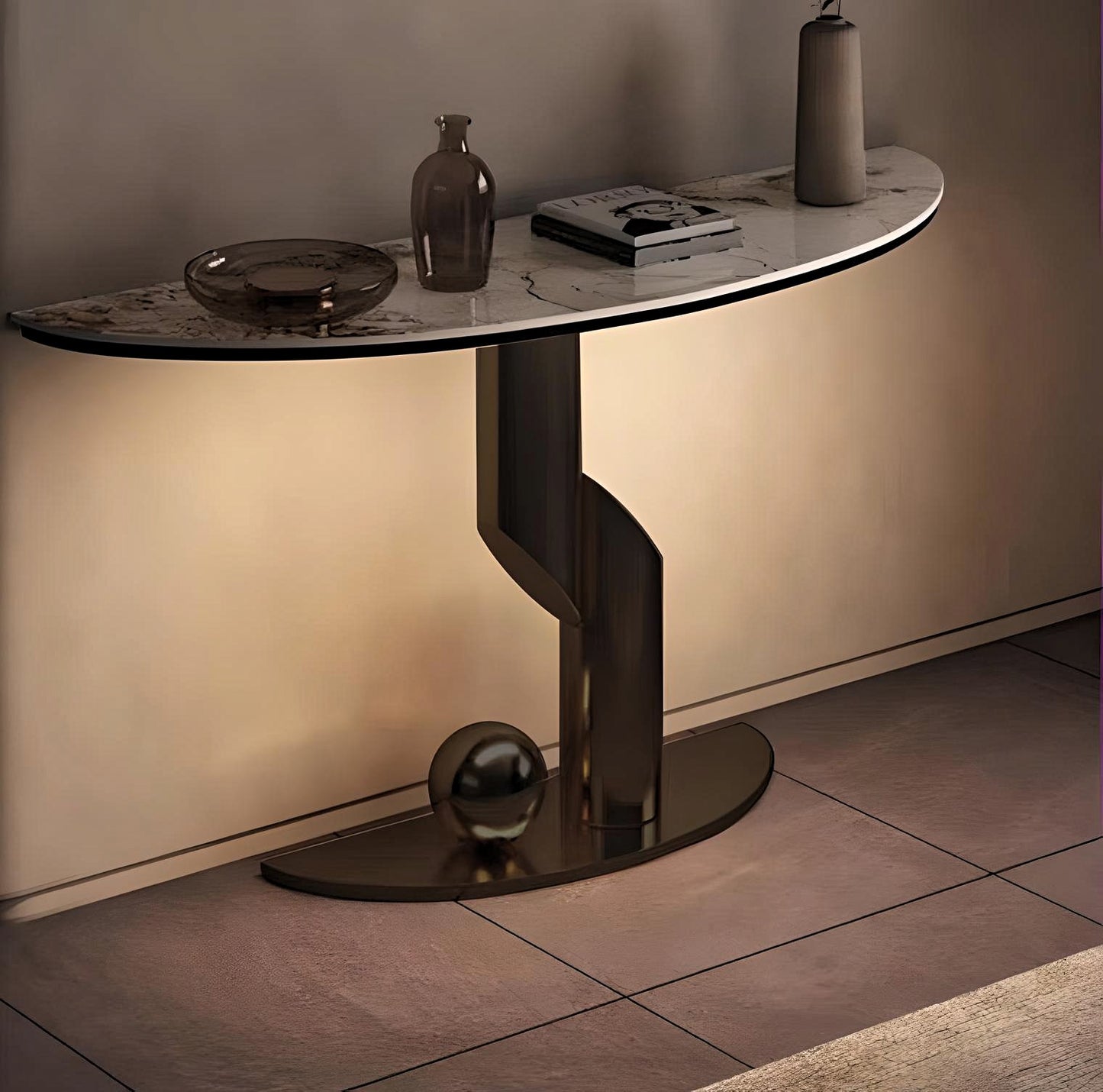 Radiant Luxe Console Table