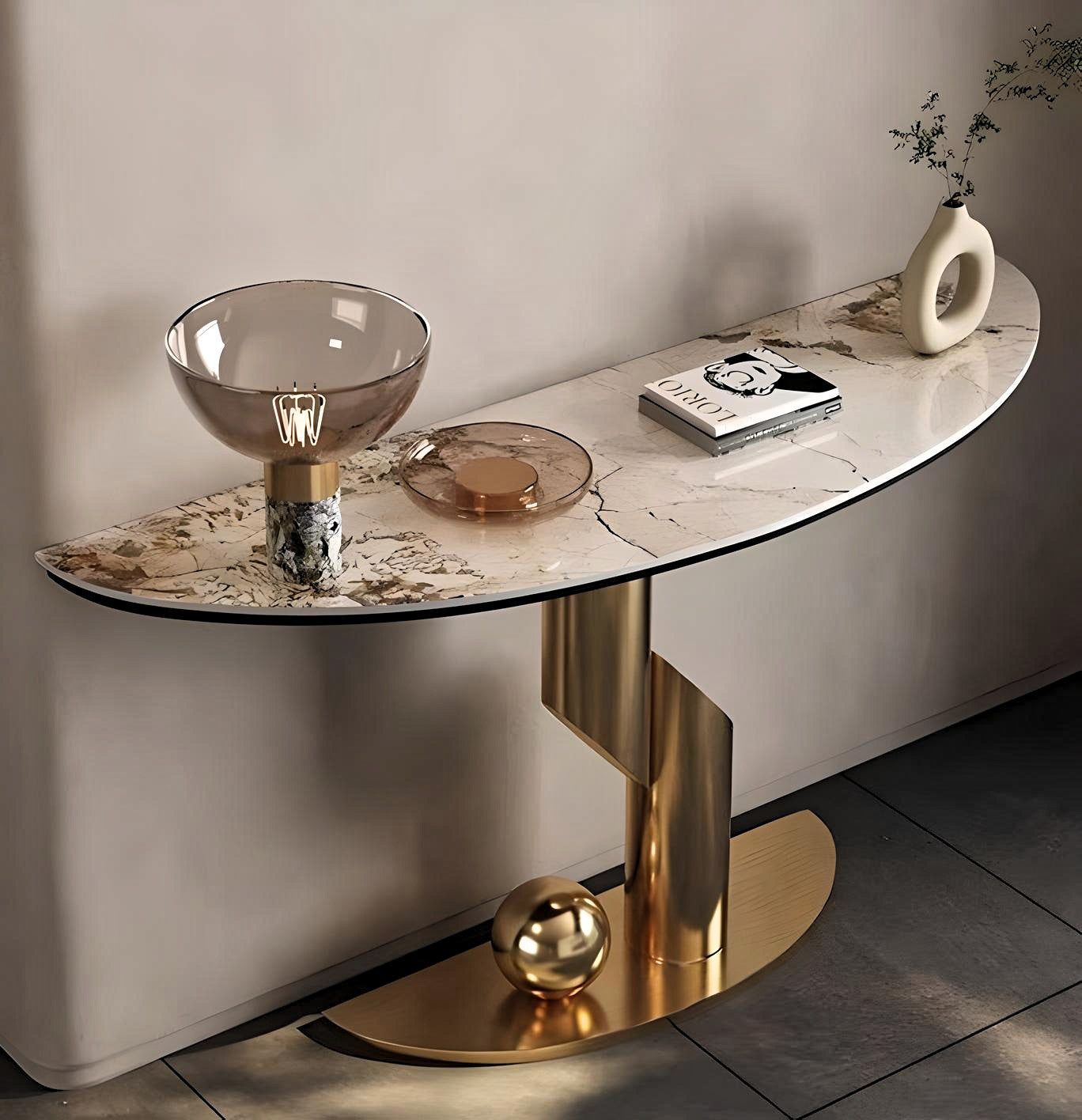 Radiant Luxe Console Table