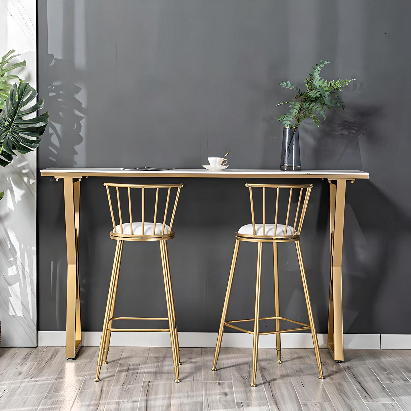 Luxe Gold Bar Stool Collection