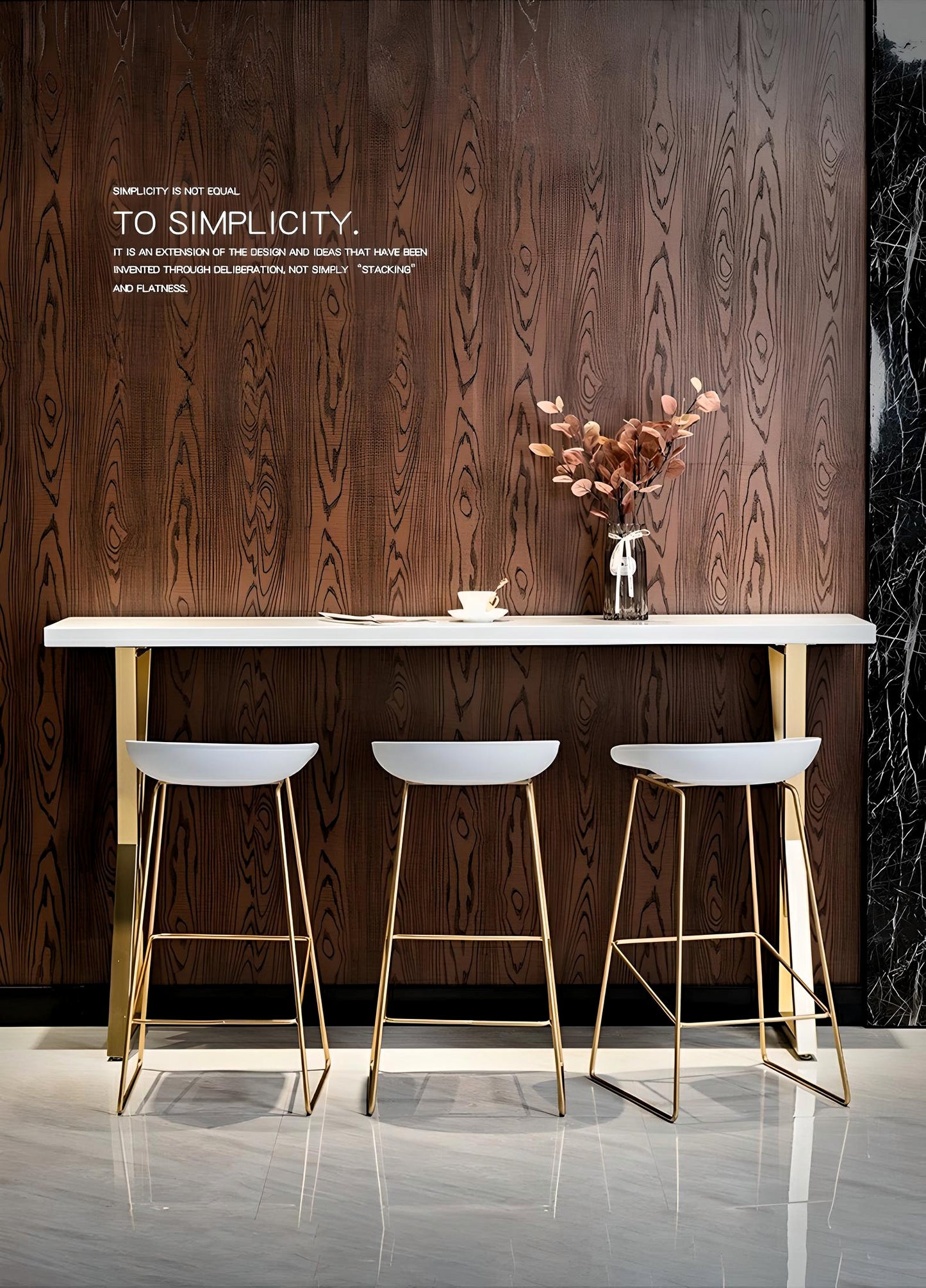 Luxe Gold Bar Stool Collection