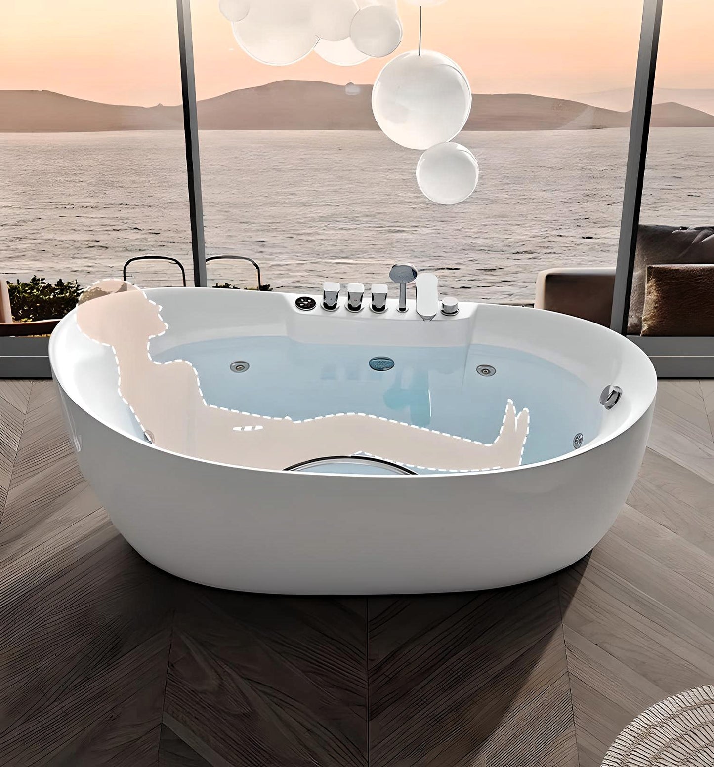 Aqua Bliss HydroTherapy Tub