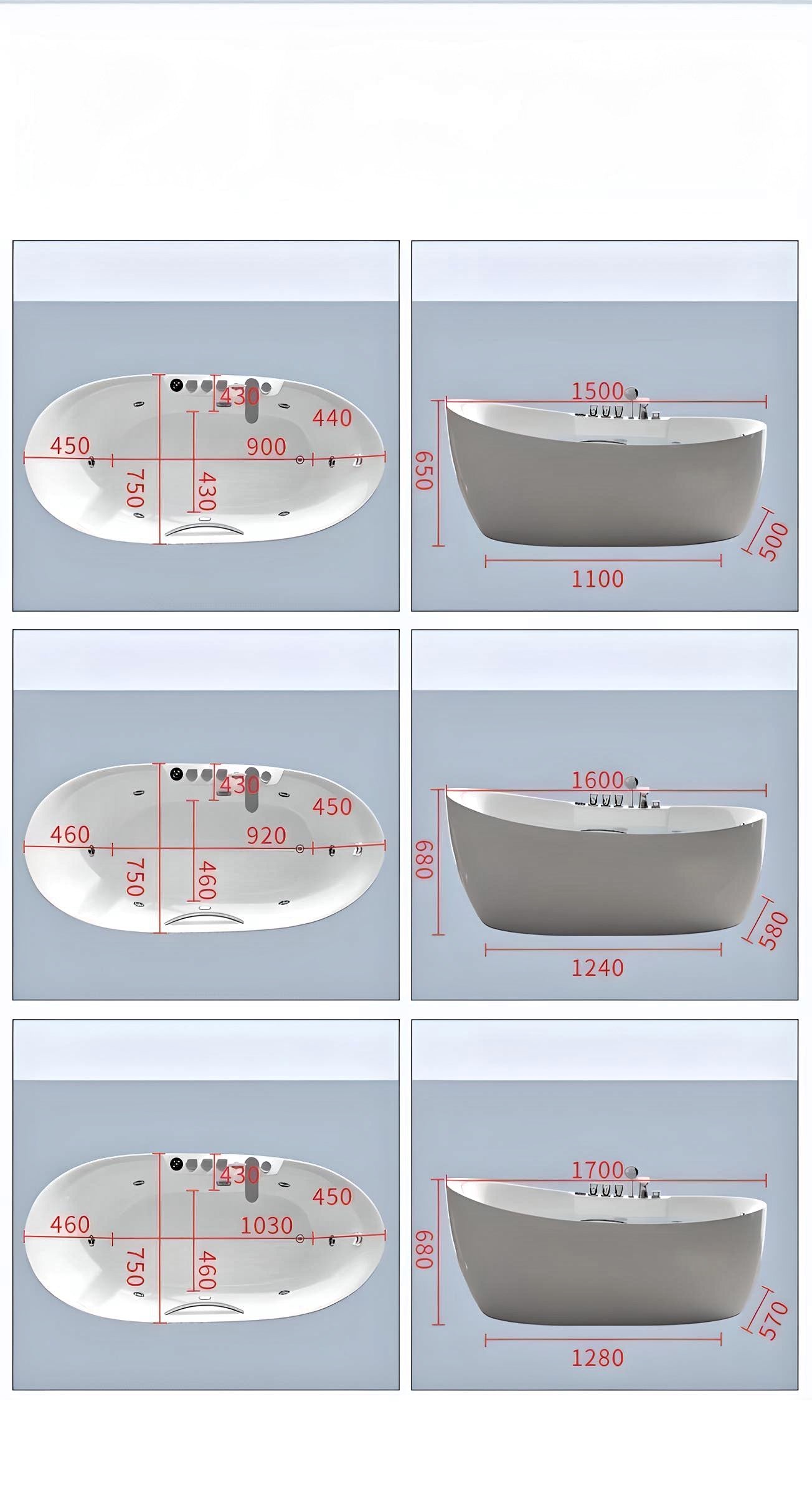 Aqua Bliss HydroTherapy Tub