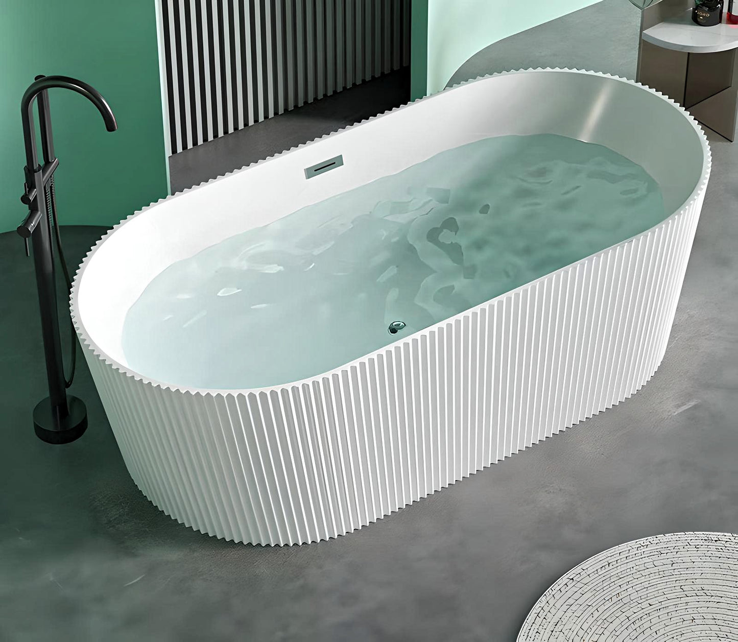 Serene Wave Freestanding Bathtub